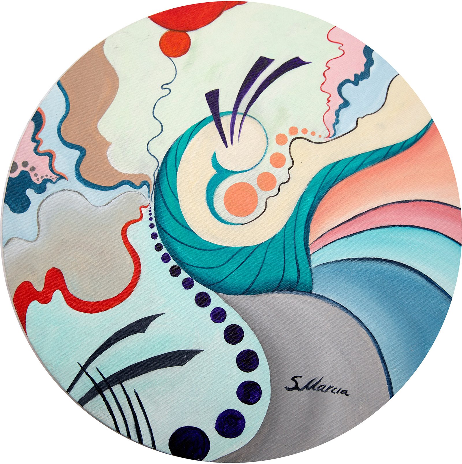 Abstract Circle