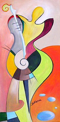 Abstract Musician 2