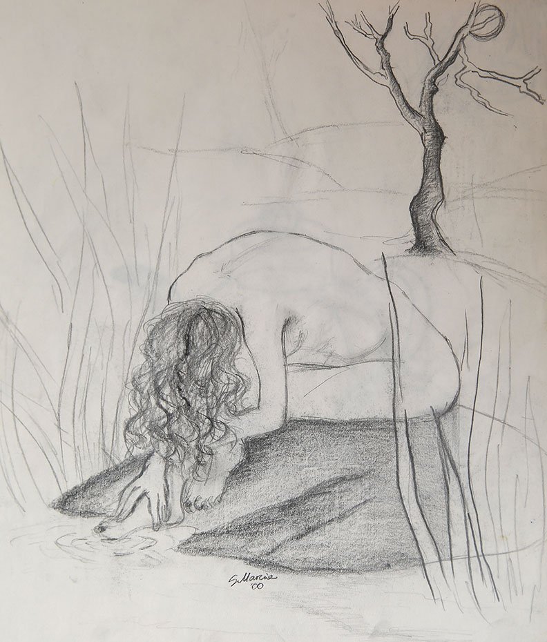 Bathing Lady