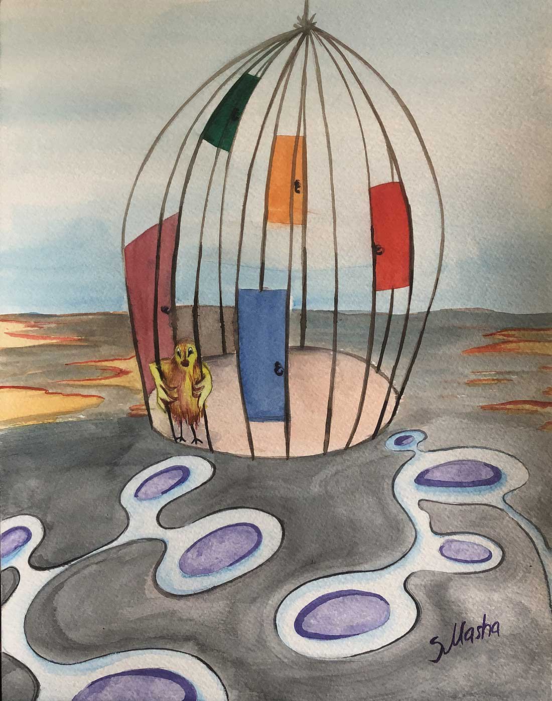Trapped