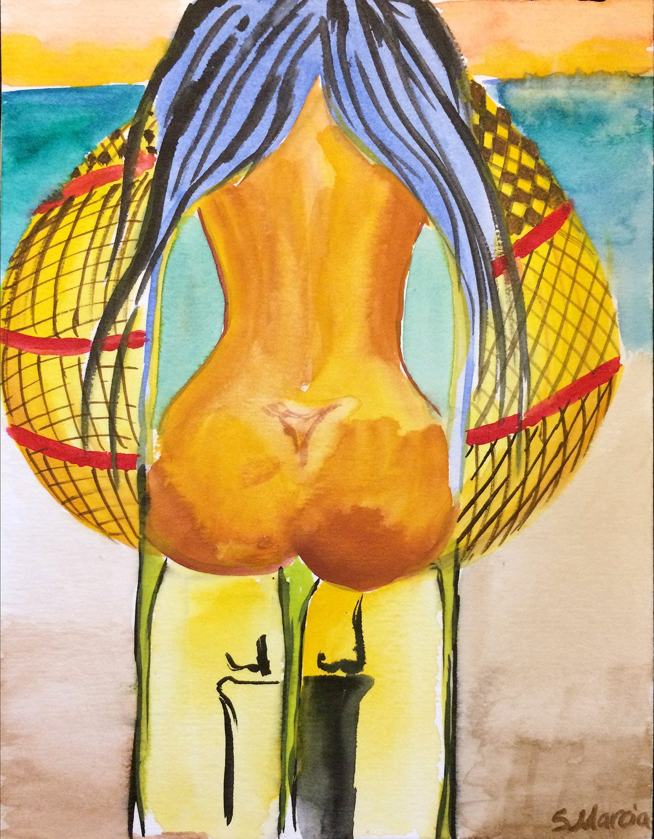 Woman In A Dome